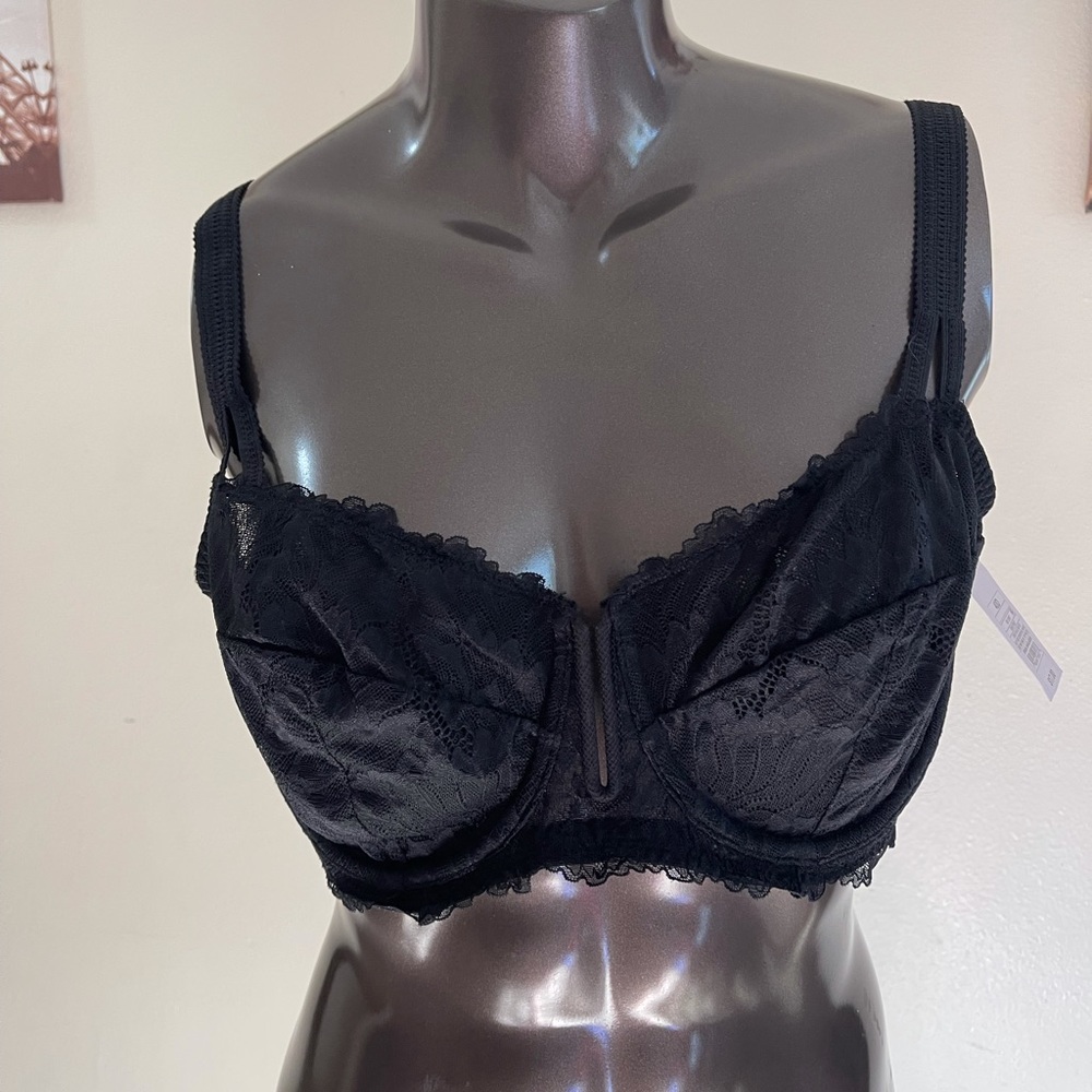 Auden Black Lace Bra 40D - Picture 1 of 9